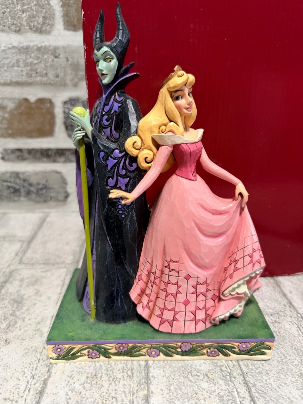 Disney Traditions Jim Shore Sleeping Beauty Aurora Maleficent Figurine